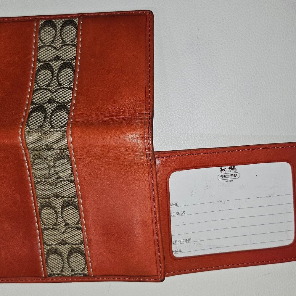 Authentic Coach Wallet